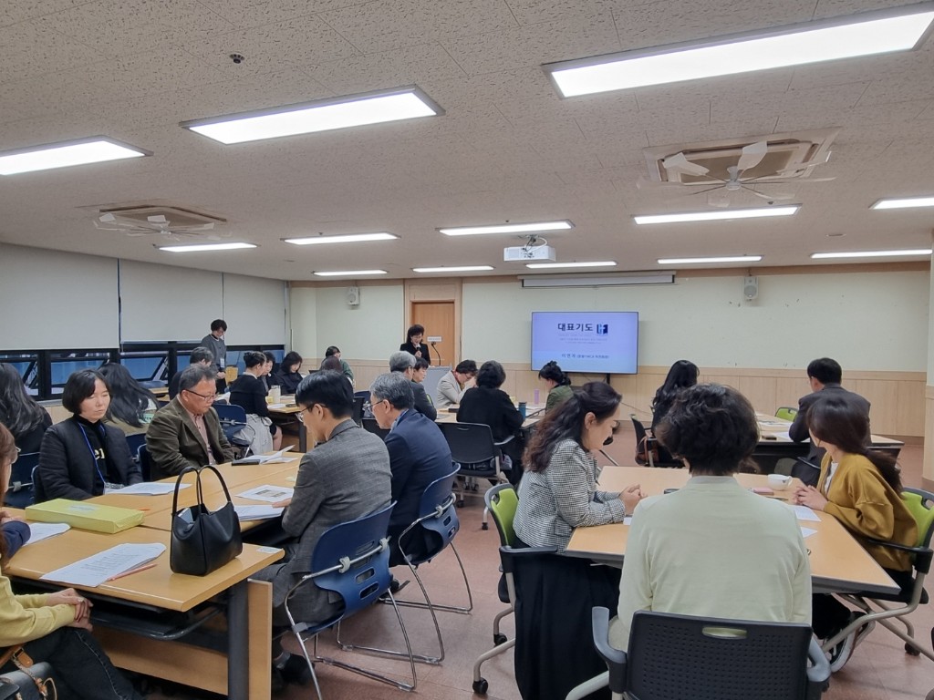 창원지역 5개 YM/YWCA 합동기도회 가져